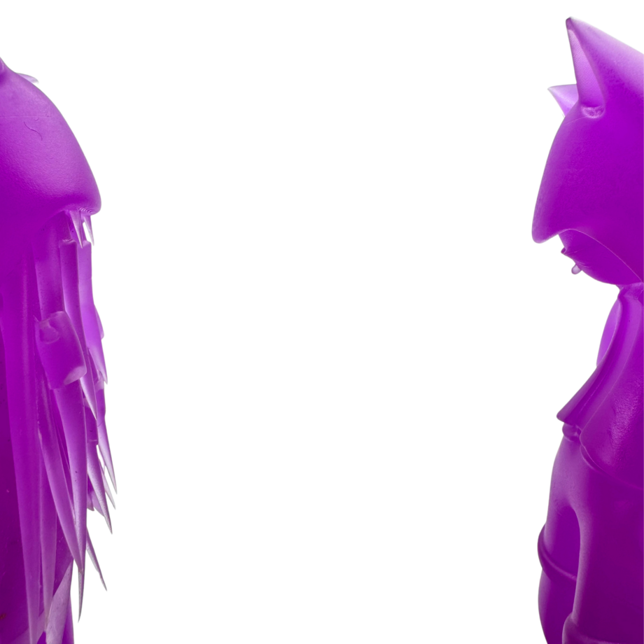 Adry Foxy & Otto Purple Chibi fluo