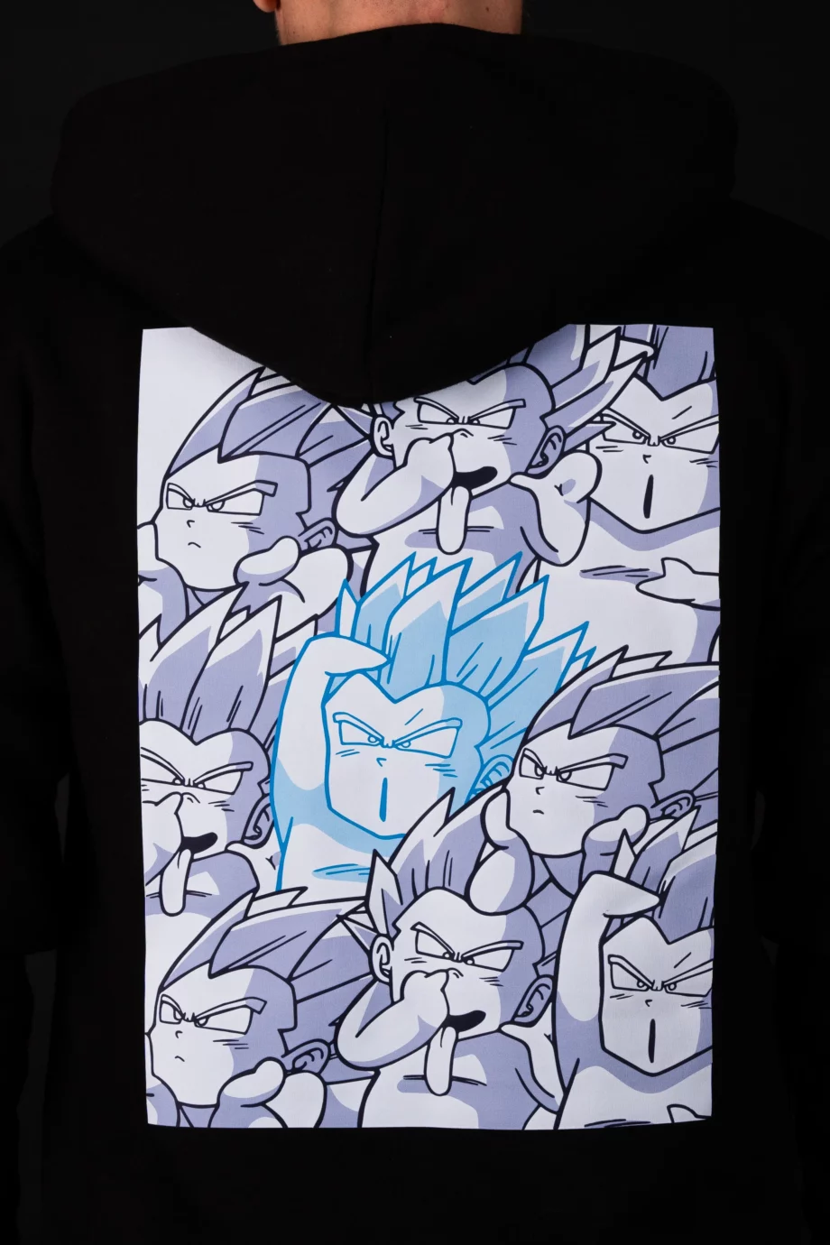 Hoodie Noir AR 2Street-Studio x Urban Arts Magazine - "Ghost KAMIKAZE" par Iyaba