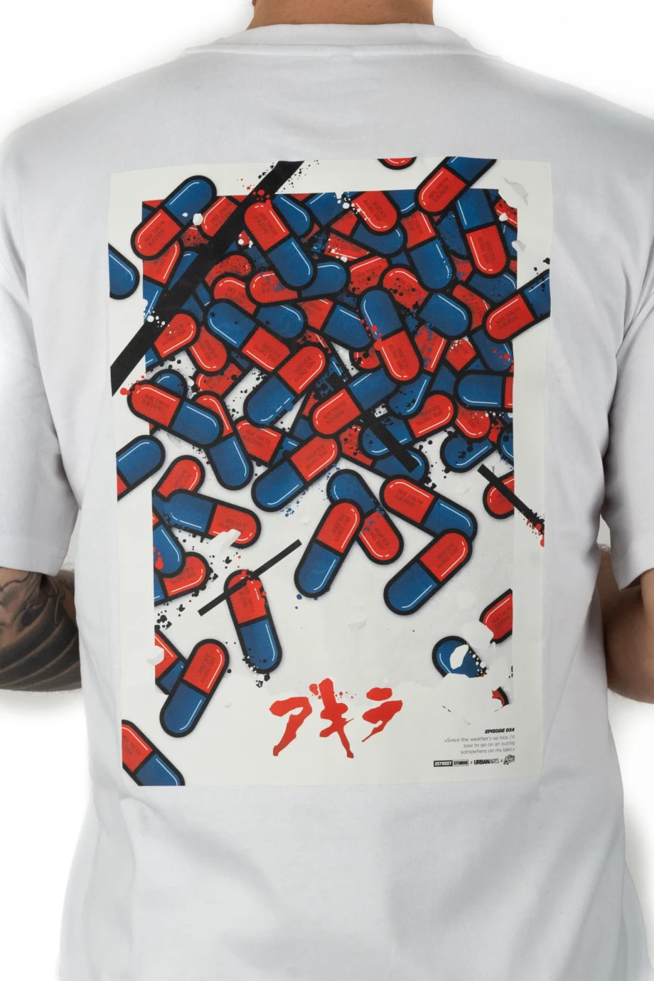 T-shirt Blanc AR 2Street-Studio x Urban Arts Magazine - "The Capsules" par Monsieur Lebleu