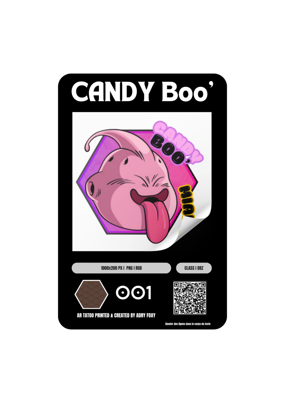 AR Tattoo - Candy Boo'