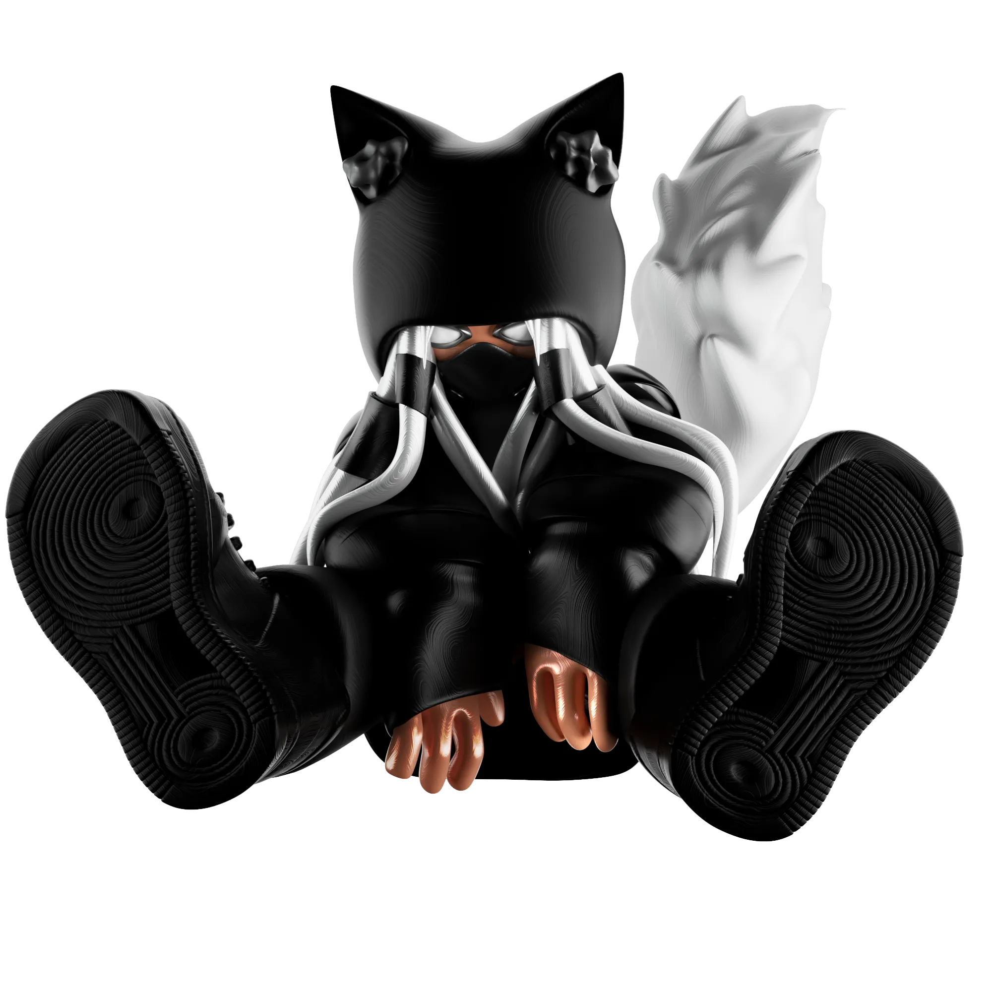 Personnage 3D Adry Foxy, création originale par 2Street-Studio.