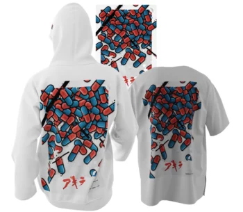 Bundle blanc réalité augmentée Akira "The Capsules" par Monsieur Lebleu.