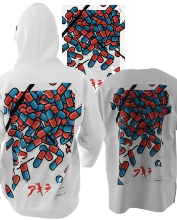 Bundle blanc réalité augmentée Akira "The Capsules" par Monsieur Lebleu.
