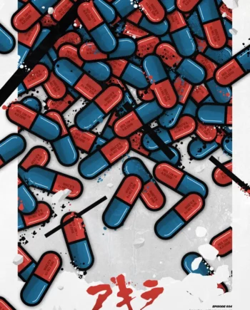 Illustration en réalité augmentée "The Capsules" par Monsieur Lebleu, édition limitée.